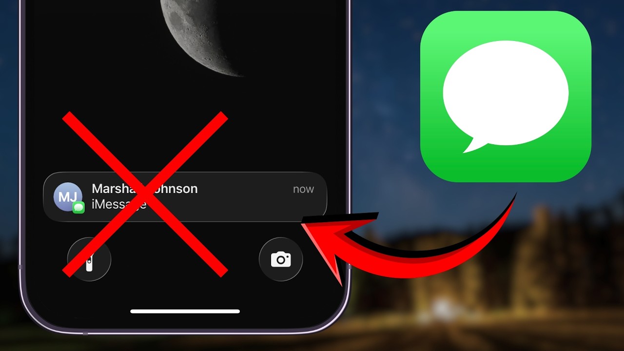 How to Stop Text Messages From Appearing on Lock Screen (iPhone) - YouTube