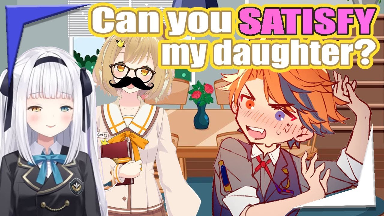 Winning Son, meeting the girlfriend's Dad 【Holostars EngSub】