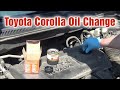 How to change the oil in a 2003 2004 2005 2006 2007 2008 Toyota Corolla