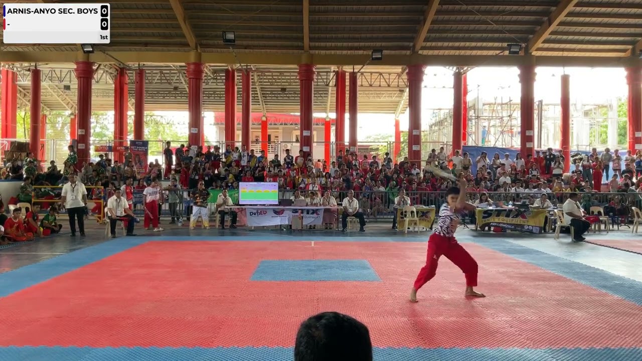 Palarong Pambansa 2025 : ARNIS | SECONDARY BOYS | Non Traditional - Individual - Single Weapon