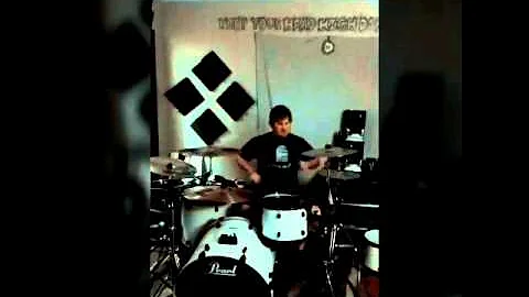 "Writing On The Walls" by Underoath drum cover