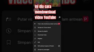 Cara Download Video Youtube Terbaru 2025 #tutorial #downloadvideoyoutube #caradownload #terbaru2025