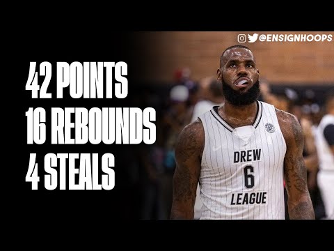 LeBron James returned to the Drew League with DeMar DeRozan. Here's what  happened - The Athletic