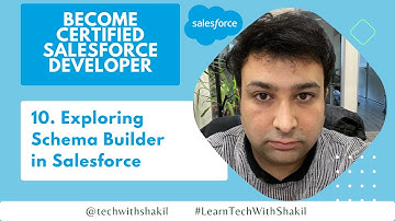 10. Exploring Schema Builder in Salesforce | #LearnTechWithShakil