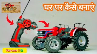 How to make a Arjun nova tractor model remote control #tractor #tecnicalindia #howtomake