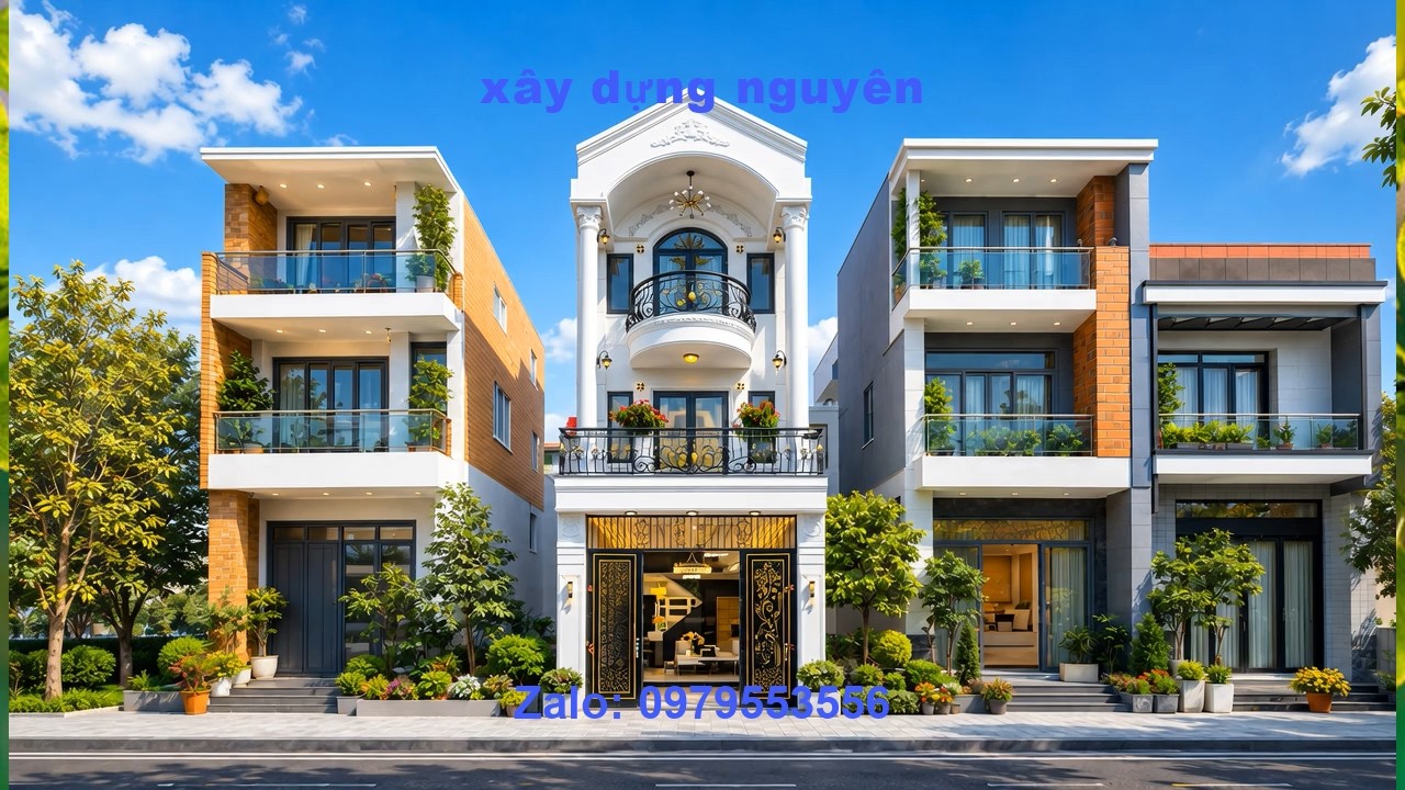 Mẫu Nhà ỐNG 3 Tầng Diện Tích 4x20m Thiết Kế 4 Phòng Ngủ #nha3tang