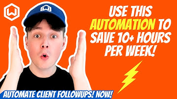 Stop Wasting 10+ Hours a Week on Client Followups. Do THIS Instead! | Wealthbox + Zapier Automation