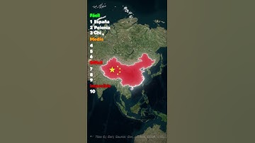 ¿Reconocerías estos 10 países? #geografía