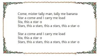 Harry Belafonte - Star-O Lyrics Harry Belafonte - Star-O Lyrics