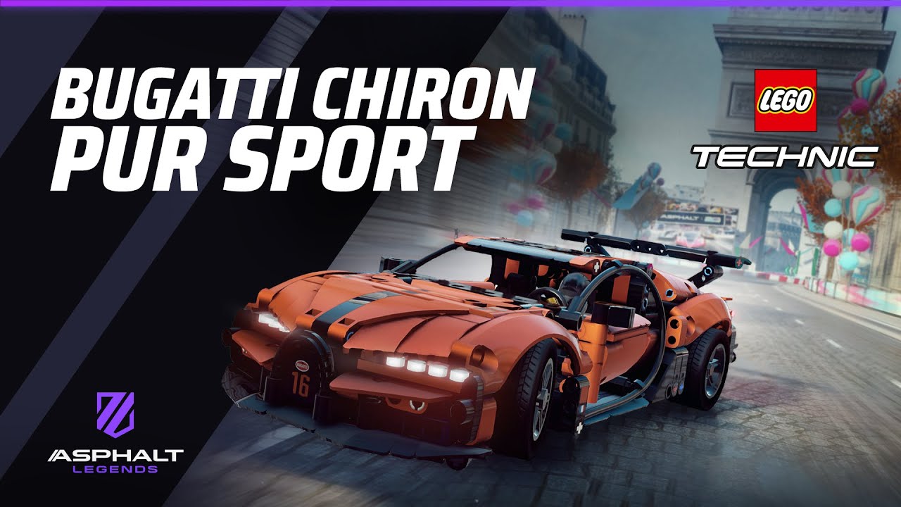 LEGO Technic Bugatti Chiron Pur Sport Trailer