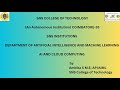 Natural Language Processing||AI and cloud computing||SNS Institutions