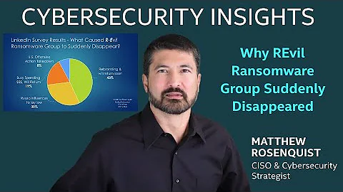 Why REvil Ransomware Group Suddenly Disappeared