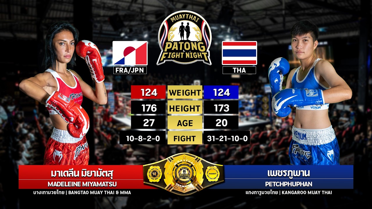 Madeleine Miyamatsu vs Petchphupan Kangaroo MuayThai