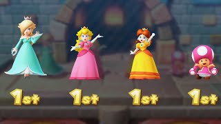 Mario Party 10 Minigames - Rosalina Vs Peach Vs Daisy Vs Toadette (MASTER CPU)