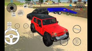 Driving TharRox and Rescue Scorpio N tochan with trolley from Deep Mud #simulatorgamerzh