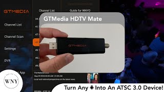 ATSC 3.0 USB Stick! GTMedia HDTV Mate Review