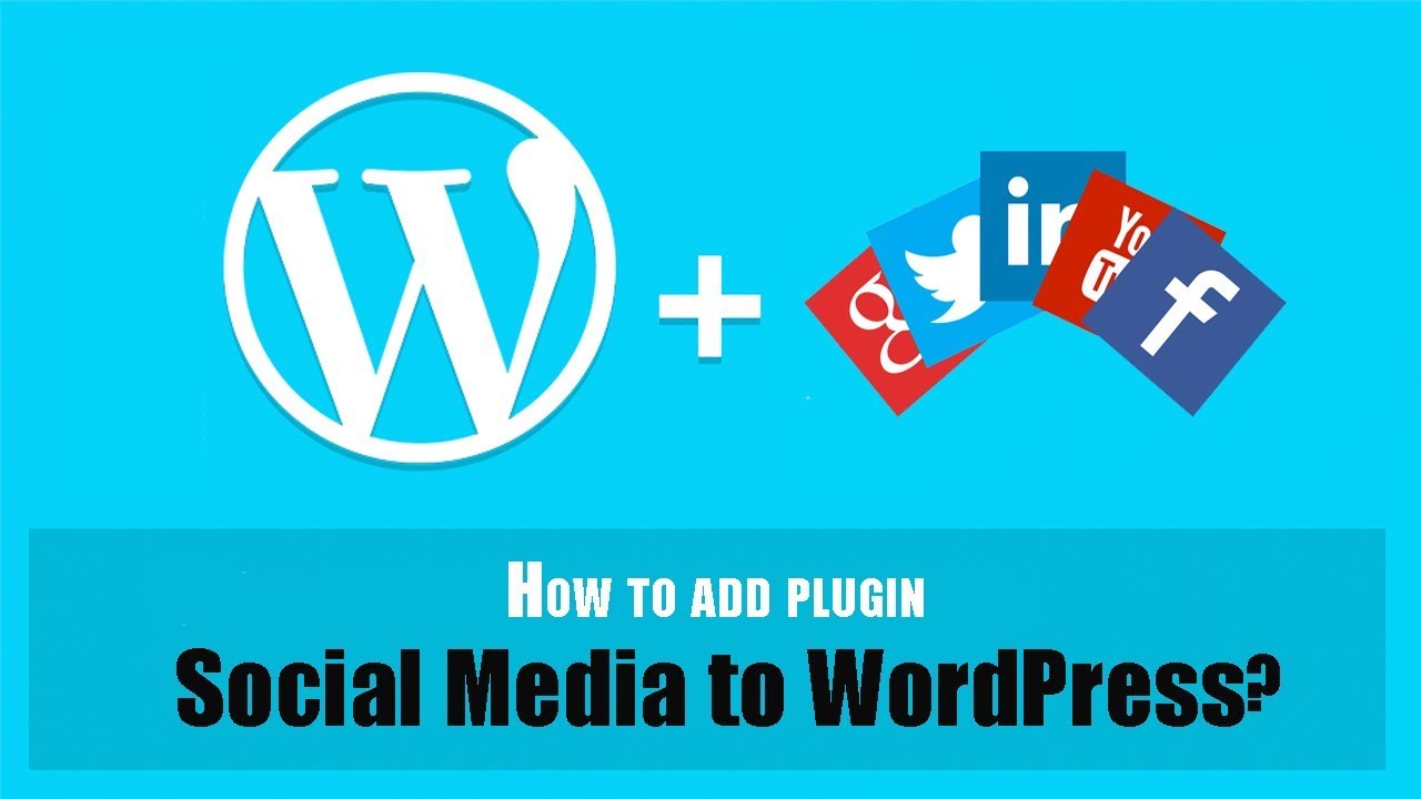 Wordpress add. Social widget.