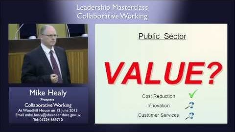Collaborative Working Part 2 of 5 Mike Healy