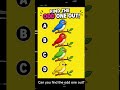 95% People Fail This Simple Quiz! Try It Now। #shorts