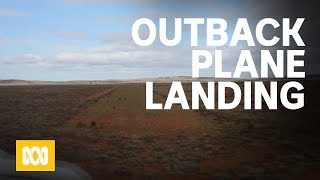 Landing On An Outback Australia Dirt Strip