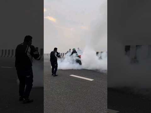 ZX10R Burnout🔥#shorts #trendingshorts