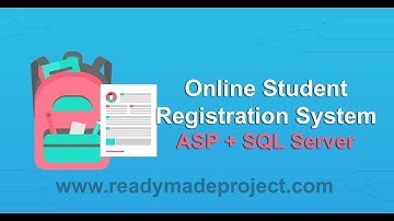 ASP Online Student Registration System Working and Configuration Demo