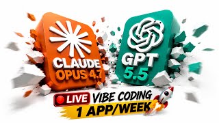 Day 1 of 7 | 1 app/week | 🔴 Vibe Coding Speed-Run
