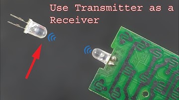How to use a Transmitter Led Sensor as a Receiver sensor