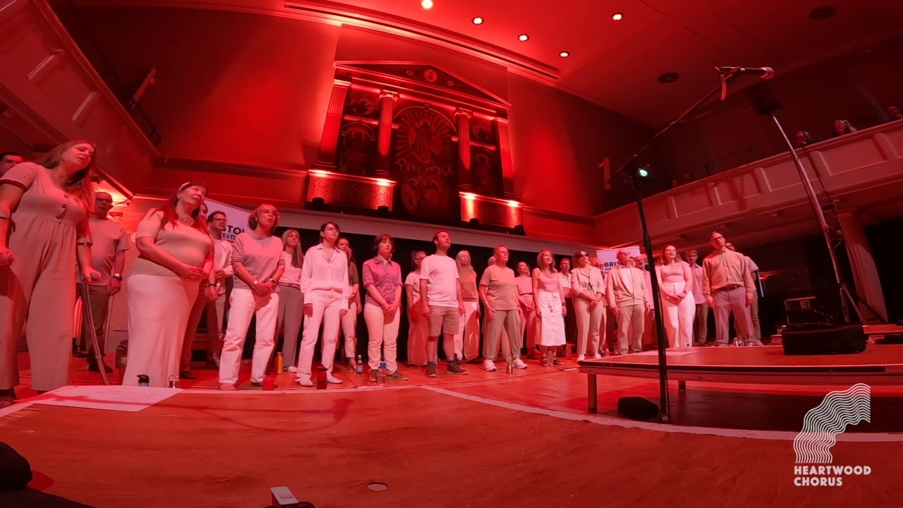 The Sun Also Rises, sung by Heartwood Chorus at Bristol Folk Festival 2025, St George's