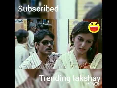 Nawazuddin Siddiqui// funny video//whatsapp status//by trending lakshay