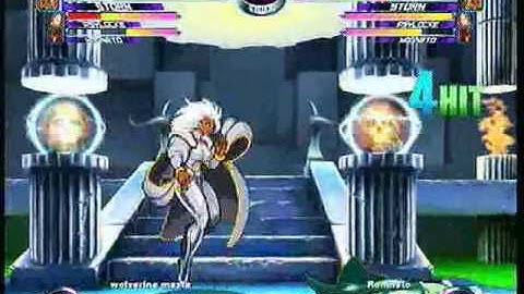 MvC2 Online (360): wolverine master (MSP) vs Brett (MSP) 7 .:4.19.10:.