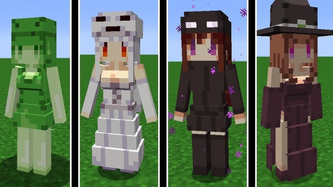 E SE OS MOBS DOS MINECRAFT FOSSEM GAROTAS? 