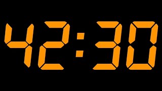 42 MINUTE and 30 SECONDS TIMER-YouTube