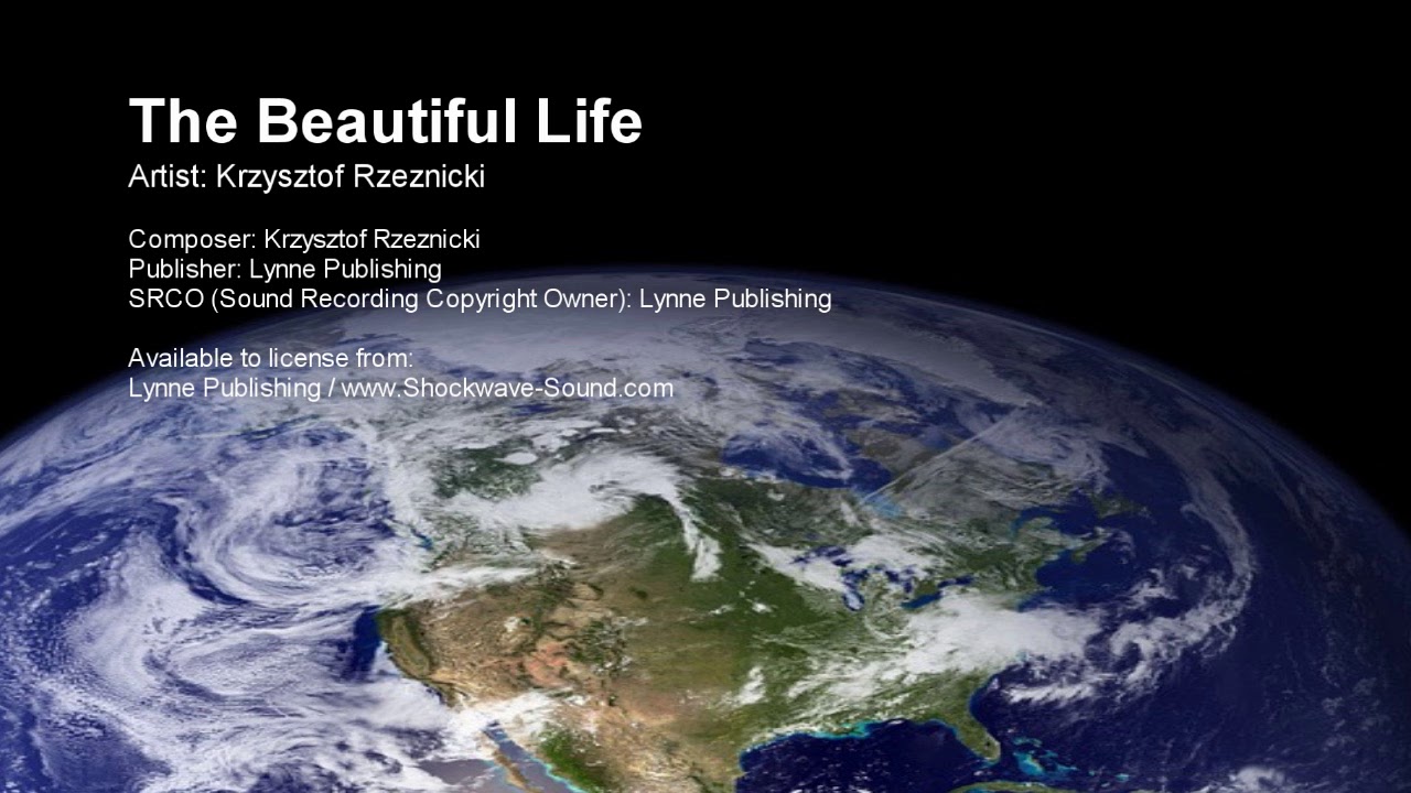 The Beautiful Life - K. Rzeznicki | Upbeat Positive Feelgood | Royalty Free Music | Shockwave-Sound
