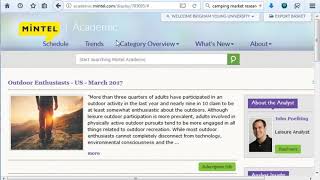Secondary Market Research, Step 2: Market Research