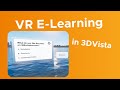 Vr elearning in 3dvista