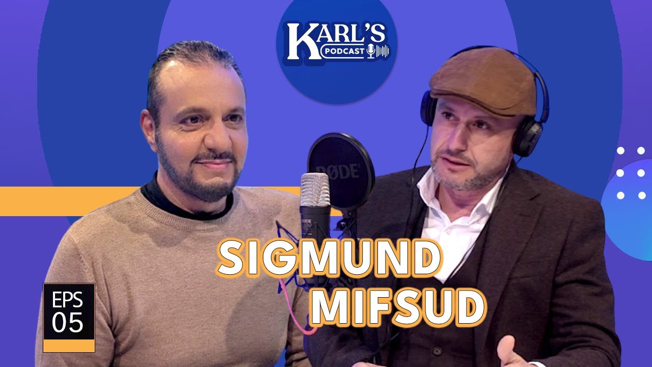 PODCAST No: 05   Sigmund Mifsud