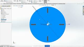 Solidworks-Creating Clock Marks Using Circular Pattern