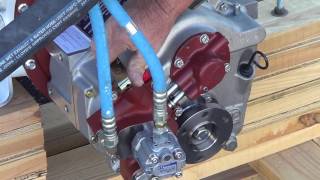 Cummins Marine 6BTA 5.9 370 with ZF 220A Engine Test
