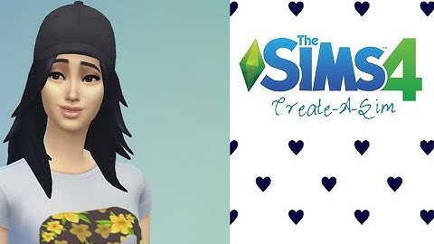 The Sims 4: Create-A-Sim Demo || Japanese Gamer Girl Nerd