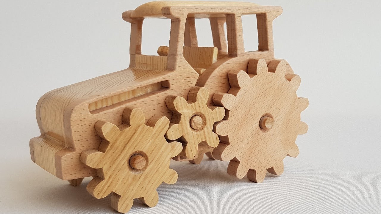 How to make a toy car at home - Wooden Toys Making 