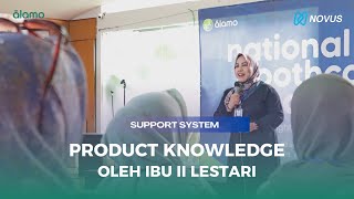 Product Knowledge oleh ibu Ii Lestrari ( Founder Alamo Banyumas )
