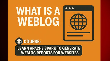 What is a Weblog 🎓Course: Learn Apache Spark to Generate Weblog Reports for Websites