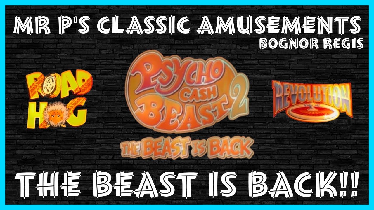 Bognor Classic Fruit Machines. Will the beast pay? 