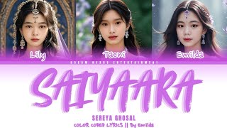 Download lagu 'SAIYAARA' by Sereya Ghosal - Cover 
