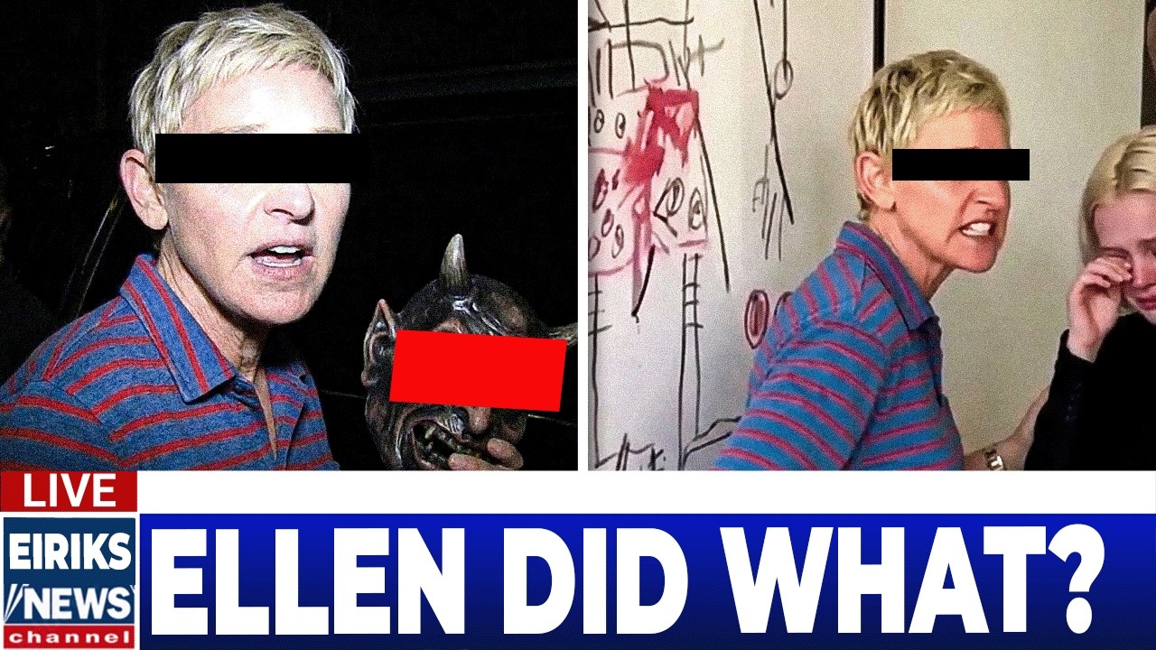 You Can’t IGNORE These Creepy Ellen Degeneres TAPES that are now Viral