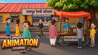 CARTOON VIDEO KAISE BANAYE | कार्टून वीडियो कैसे बनाएं | 2D ANIMATION COURSE ONLINE |  ANIMATION