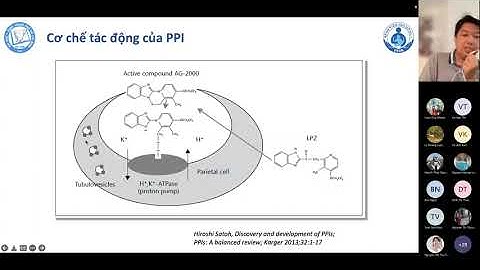 CC Tiêu hóa   Thuốc PPI   PGS  Tuấn   08 01 2022