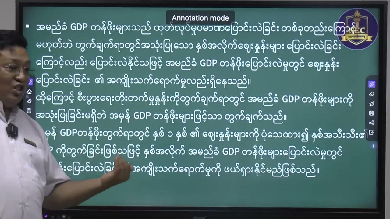 Grade 12  Economics အခန်း (၇)