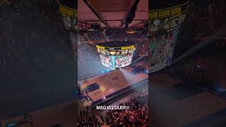 The Crowd At The Msg Watch Party Goes Off As The Knicks Close Out Game 1 Of The Nba Finals